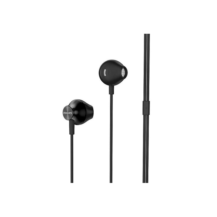 Philips TAUE100BK 00 auscultador Auscultadores Com fios Intra-auditivo Música Preto