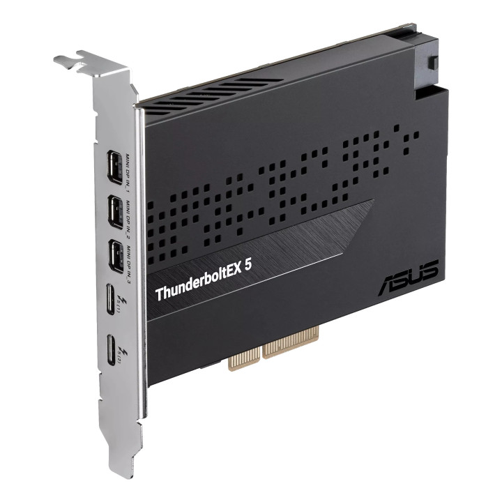 ASUS ThunderboltEX 5 placa adaptador de interface Interno Mini DisplayPort, PCIe, USB 2.0, Thunderbolt 5