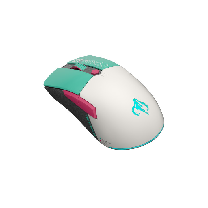 ASUS TUF Gaming Mini Wireless Mouse Hatsune Miku Edition rato Jogos Mão direita RF Wireless + Bluetooth + USB Type-A Ótico 1200