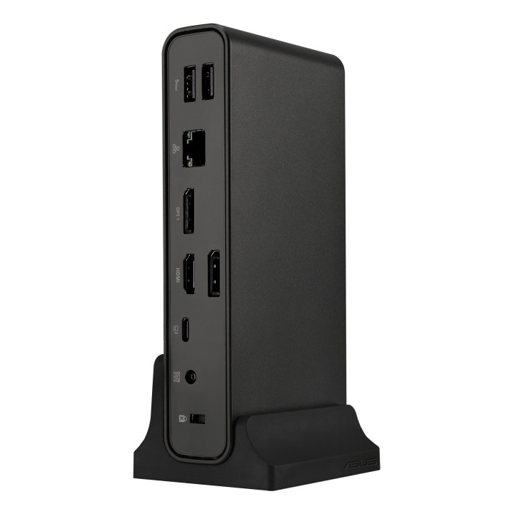 ASUS Triple Display USB-C Dock Duo DC301 Com fios Preto