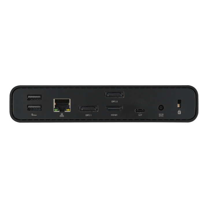 ASUS Triple Display USB-C Dock Duo DC301 Com fios Preto