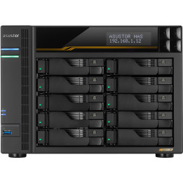 NAS Asustor Lockerstor 10 Gen3 AS6810T 10 Bay - Armazenamento de Alto Desempenho
