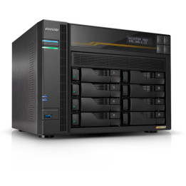 NAS Asustor Lockerstor 8 Gen3 AS6808T 8 Bay – Armazenamento de Rede de Alto Desempenho para Empresas