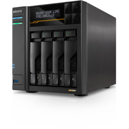 NAS Asustor Lockerstor 4 Gen3 AS6804T 4-Bay | Armazenamento de Rede de Alto Desempenho