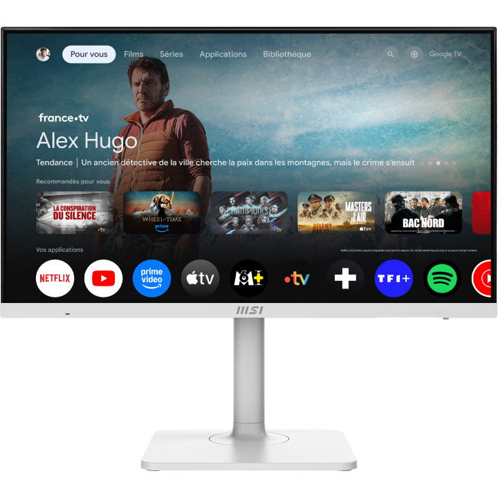 MSI Modern MD272UPSW monitor de ecrã 68,6 cm (27") 3840 x 2160 pixels 4K Ultra HD Branco