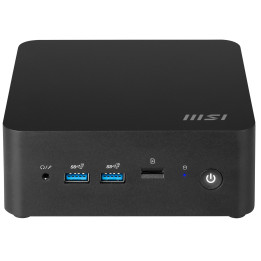 MSI CUBI NUC 1MG-206BES barebone 0.83L sized PC Preto 150U Intel SoC