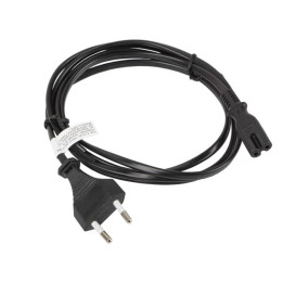 Lanberg CA-C7CA-10CC-0018-BK cabo de energia Preto 1,8 m Acoplador C7 CEE7 16