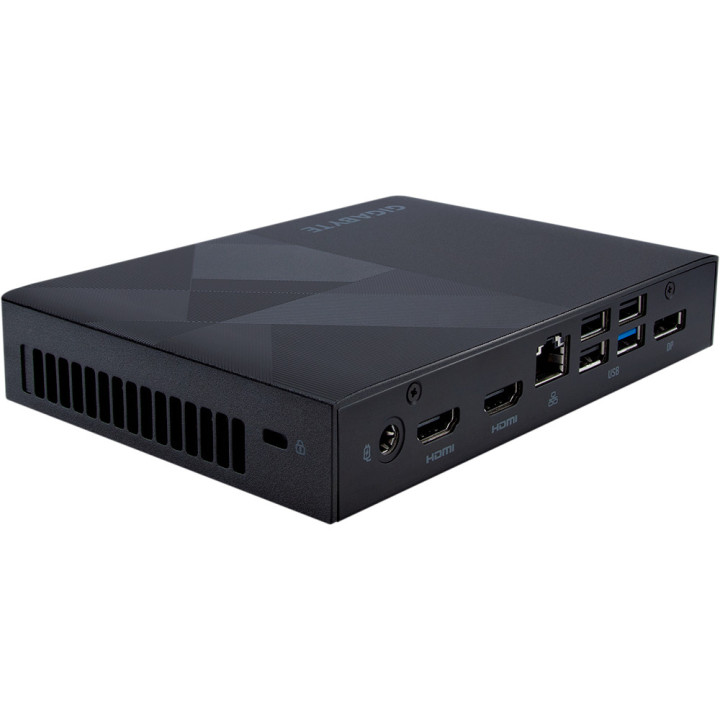GIGABYTE GB-BNIP-N100 barebone Preto BGA 1264