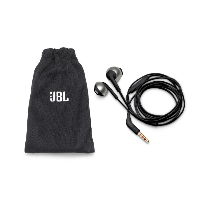 JBL Tune 205 Auscultadores Com fios Intra-auditivo Chamadas Música Desporto Dia-a-dia Preto