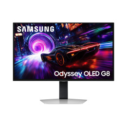 Samsung G81SF monitor de ecrã 68,6 cm (27") 3840 x 2160 pixels 4K Ultra HD OLED Prateado