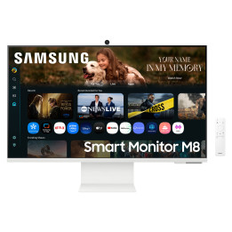 Samsung M8 M80F monitor de ecrã 81,3 cm (32") 3840 x 2160 pixels 4K Ultra HD LCD Branco