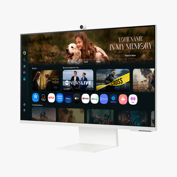 Samsung M8 M80F monitor de ecrã 81,3 cm (32") 3840 x 2160 pixels 4K Ultra HD LCD Branco