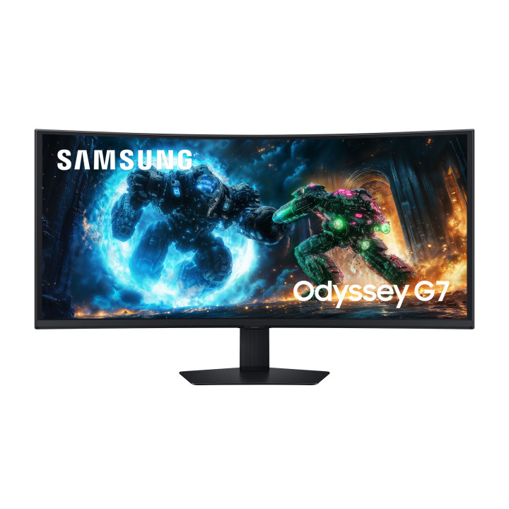 Samsung G75F monitor de ecrã 101,6 cm (40") 5120 x 2160 pixels WUHD LCD Preto