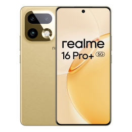 realme 16 Pro+ 17,3 cm (6.8") 5G USB Type-C 8 GB 256 GB 7000 mAh Dourado