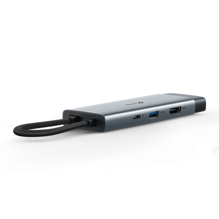 TP-Link UH7021C hub de interface USB Type-C 5000 Mbit s Alumínio, Preto