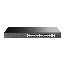TP-Link ES228GP switch de rede Gerido L2 Gigabit Ethernet (10 100 1000) Power over Ethernet (PoE) Preto