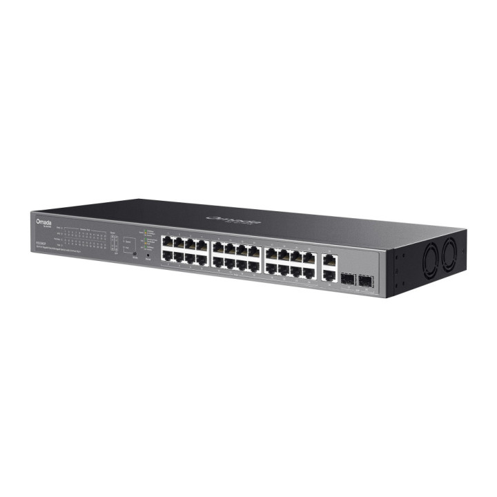 TP-Link ES228GP switch de rede Gerido L2 Gigabit Ethernet (10 100 1000) Power over Ethernet (PoE) Preto