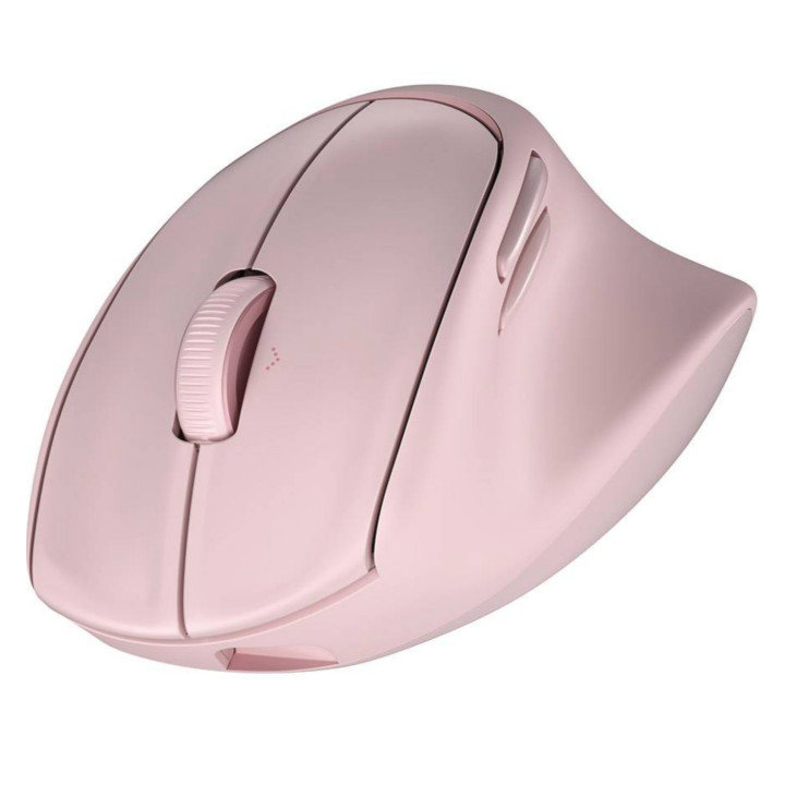 Rato Ergonómico HP 720M Rosa - Conforto e Inclinação