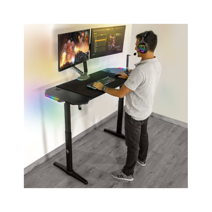 Spirit of Gamer HEADQUARTER 800 Preto