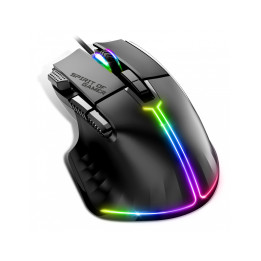 Spirit of Gamer PRO-M5 rato Jogos Mão direita USB Type-A Ótico 12800 DPI