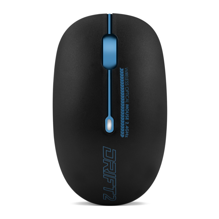 ADVANCE Drift 2 rato Escritório Ambidestro RF Wireless 1600 DPI