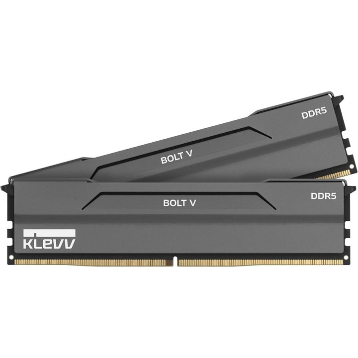 Memória RAM DDR5 KLEVV BOLT V BLACK 32GB (2x16GB) 7200MHz CL34