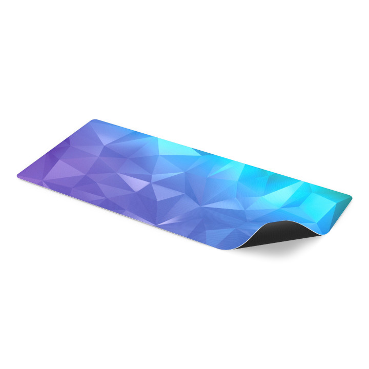 ENDORFY Crystal Blue XL Tapete Gaming Preto, Azul