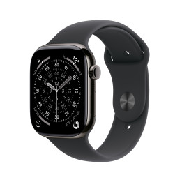 Apple Watch Series 11 OLED 42 mm Digital 374 x 446 pixels Ecrã táctil 5G Titânio Wi-Fi GPS