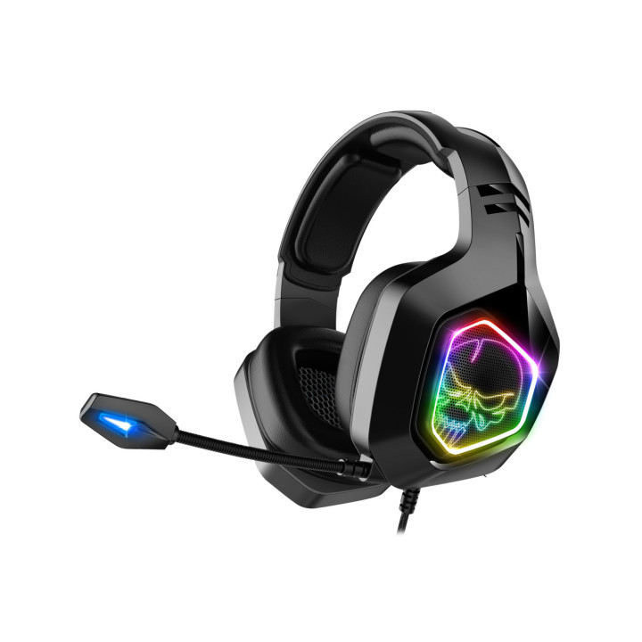 Spirit of Gamer ELITE-H50 DARK EDITION Auscultadores Com fios Fita de cabeça Jogos Preto
