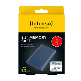 Intenso 6029565 disco externo 1 TB 5400 RPM 2.5" Micro-USB B 3.2 Gen 1 (3.1 Gen 1) Azul