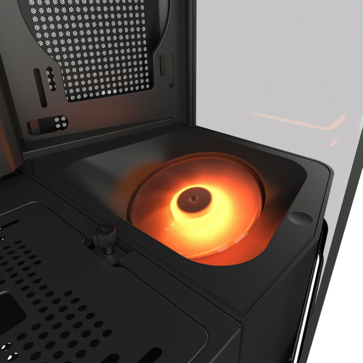 COUGAR CGR-58M6B-RGB Midi Tower Preto