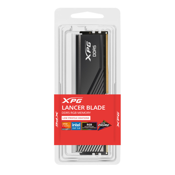 XPG LANCER BLADE RGB DDR5 módulo de memória 32 GB 1 x 32 GB 288-pin DIMM ECC