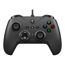 MSI FORCE GC200 controlador de jogo Preto USB Gamepad Analógico   Digital Android, PC