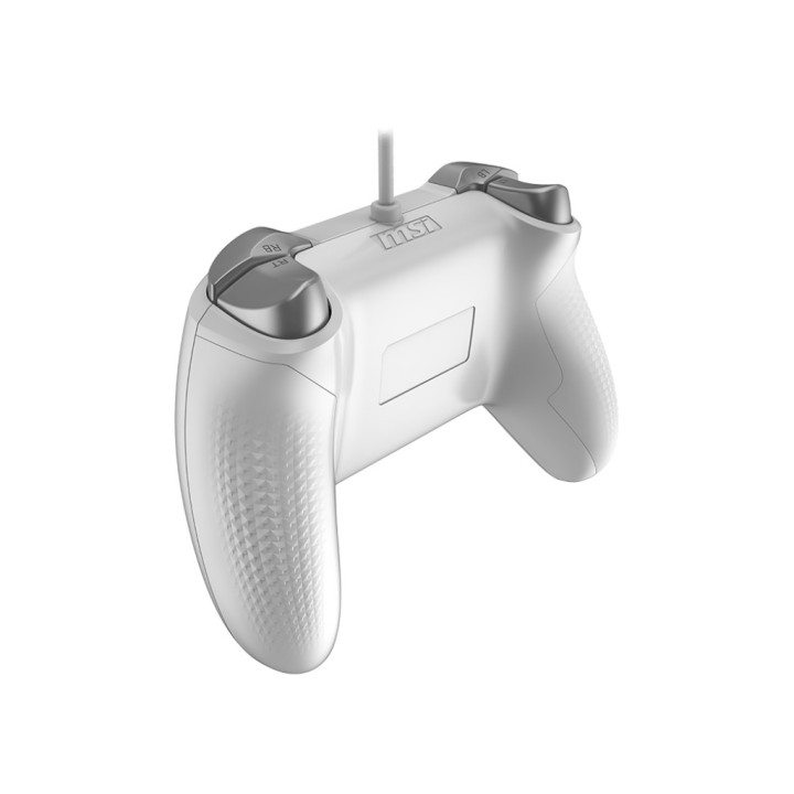 MSI FORCE GC200 WHITE controlador de jogo Branco USB Gamepad Analógico   Digital Android, PC