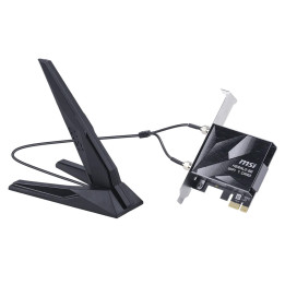 MSI Herald BE9400 WiFi7 PCIe-Card Interno WLAN   Bluetooth 5764 Mbit s