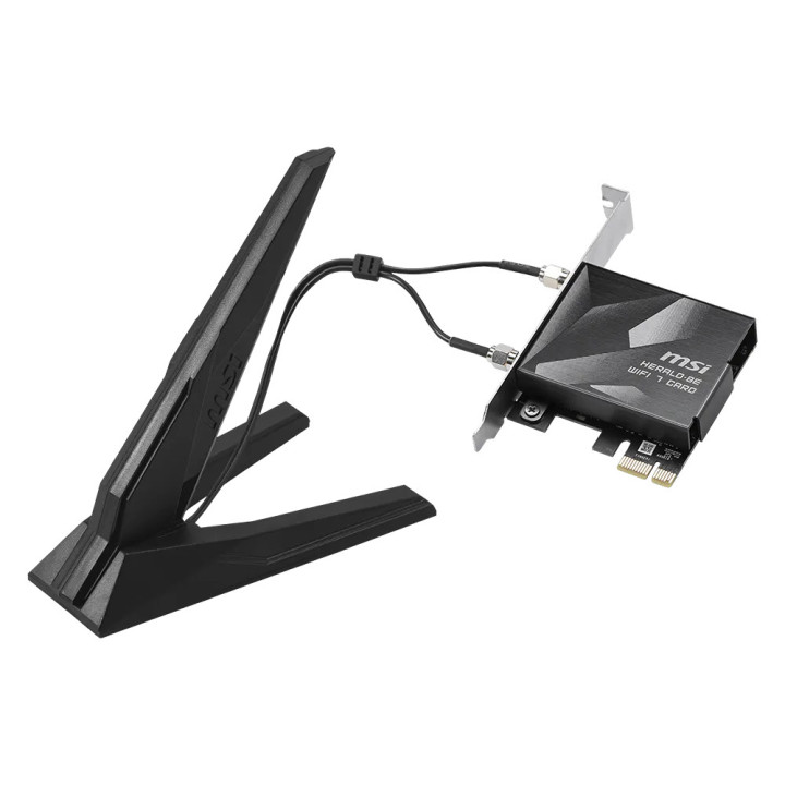 MSI Herald BE9400 WiFi7 PCIe-Card Interno WLAN   Bluetooth 5764 Mbit s