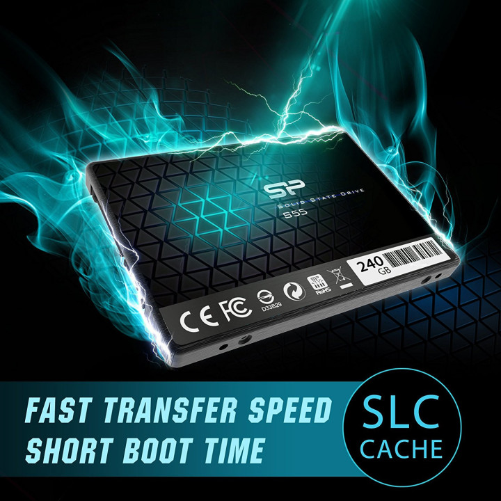 Silicon Power Slim S55 240 GB 2.5" Serial ATA III TLC