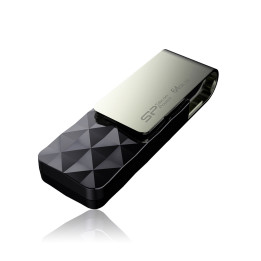 Silicon Power Blaze B30 unidade de memória USB 64 GB USB Type-A 3.2 Gen 1 (3.1 Gen 1) Preto