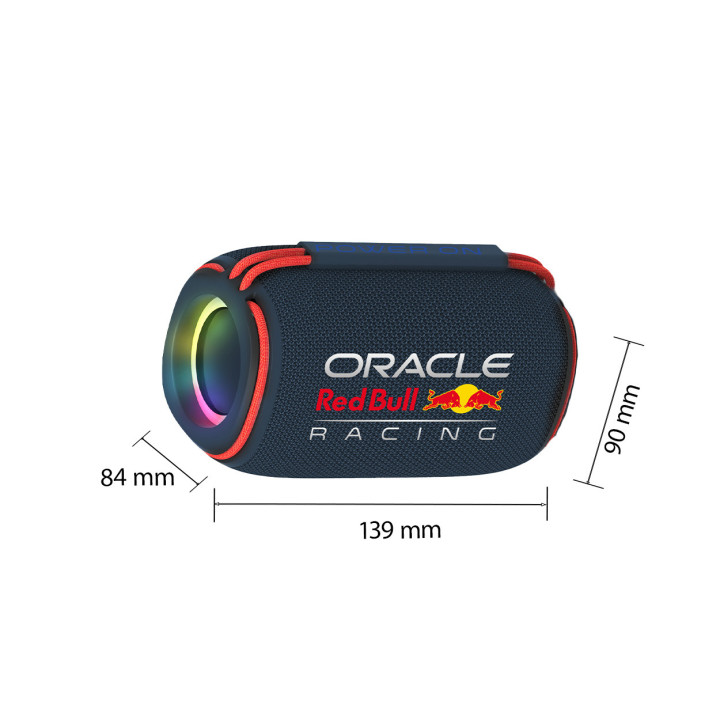 Red Bull Racing RB-SK440 Altifalante Portátil e ou para festa Coluna portátil estéreo Preto, Vermelho 8 W
