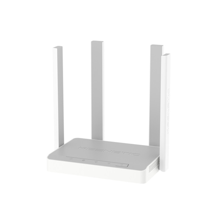 Keenetic Explorer 4G (KN-4910) router sem fios Fast Ethernet Dual-band (2,4 GHz   5 GHz) Cinzento, Branco