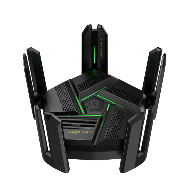 Ruijie Networks RG-EW7200BE PRO router sem fios Dual-band (2,4 GHz   5 GHz) Preto