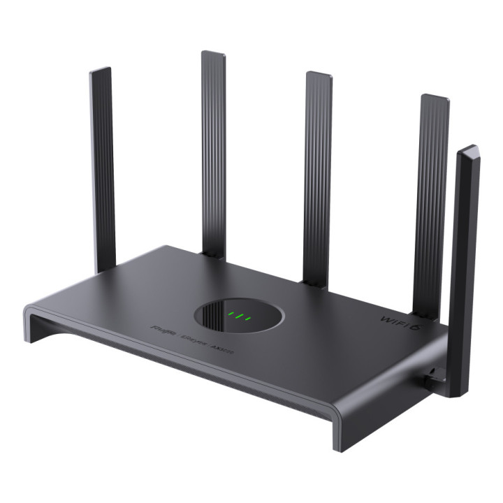 Ruijie Networks RG-EW3000GX PRO router sem fios Gigabit Ethernet Dual-band (2,4 GHz   5 GHz) Preto