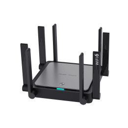 Ruijie Networks RG-EW3200GX PRO router sem fios Gigabit Ethernet Dual-band (2,4 GHz   5 GHz) Preto