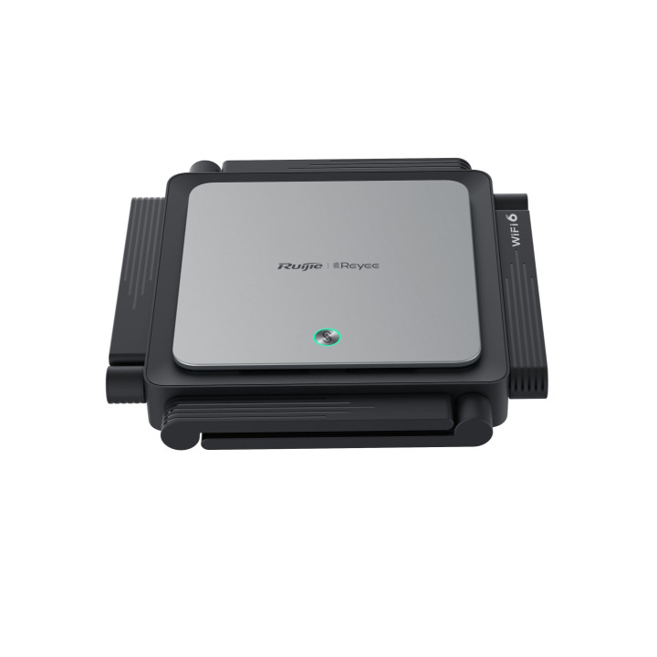 Ruijie Networks RG-EW3200GX PRO router sem fios Gigabit Ethernet Dual-band (2,4 GHz   5 GHz) Preto