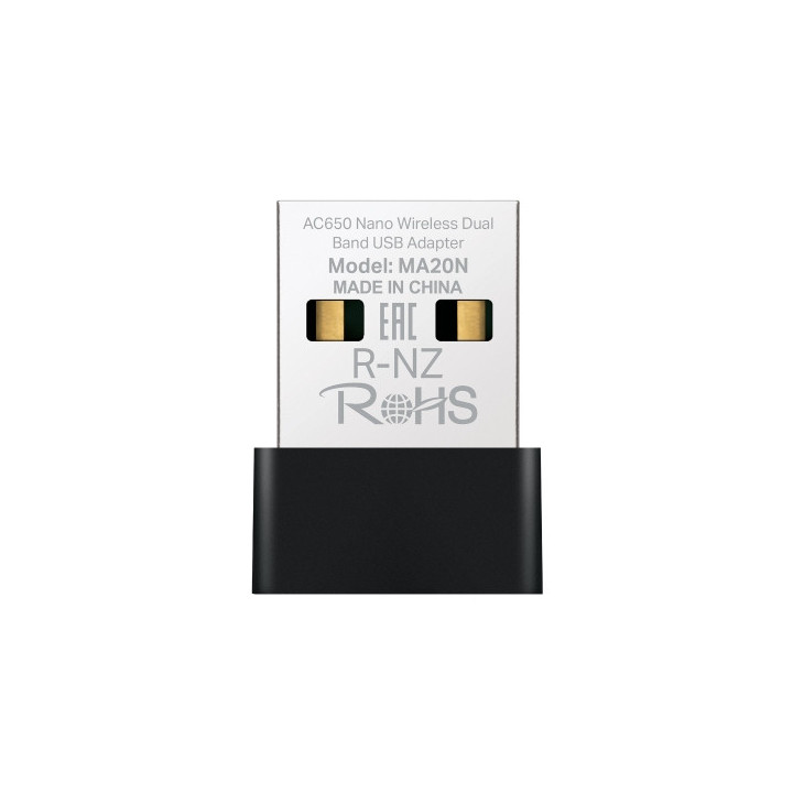 Mercusys MA20N cartão de rede WLAN 650 Mbit s