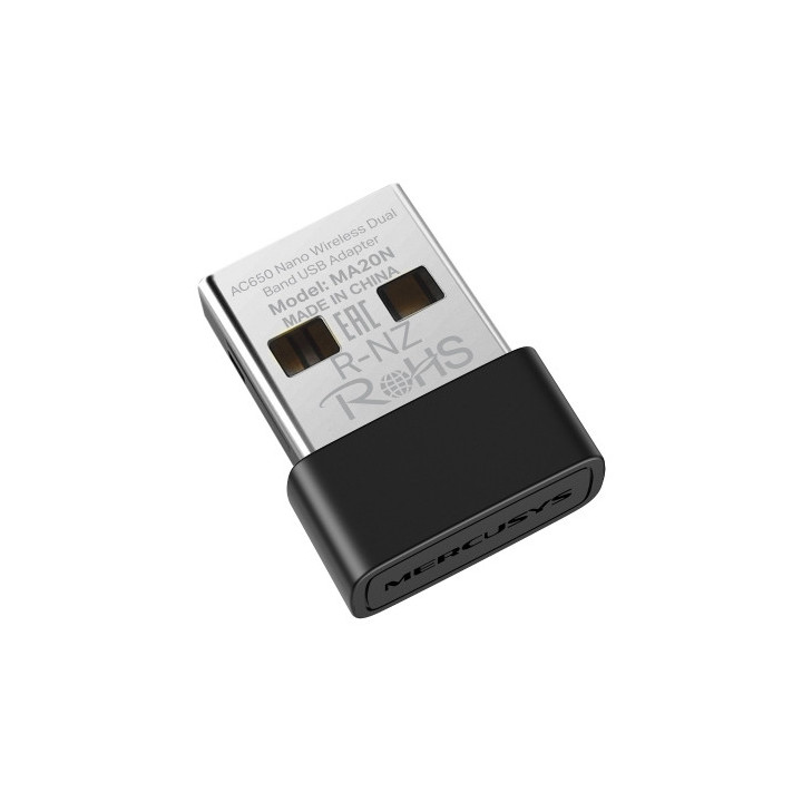 Mercusys MA20N cartão de rede WLAN 650 Mbit s