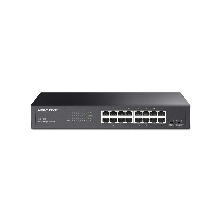TP-Link MS116GS switch de rede Gigabit Ethernet (10 100 1000) Preto