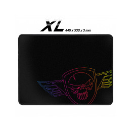Tapete Gaming Spirit of Gamer Darkskull - XL, Preto, Azul, Vermelho, Amarelo