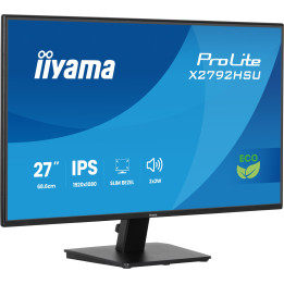 iiyama ProLite X2792HSU-B1 monitor de ecrã 68,6 cm (27") 1920 x 1080 pixels Full HD LED Preto