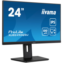 iiyama ProLite XUB2492QSU-B1 monitor de ecrã 60,5 cm (23.8") 2560 x 1440 pixels Quad HD LED Preto